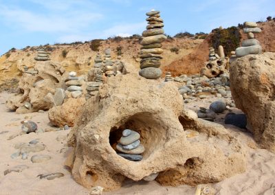 Praia do Farol – Steintürme