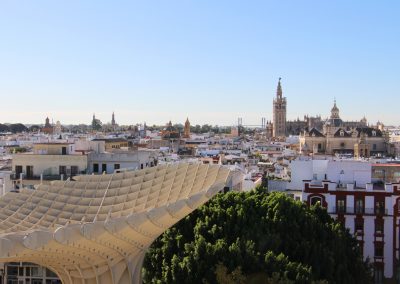 Ausblick vom Metropol Parasol