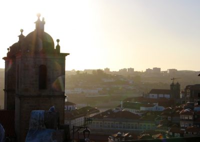 Sonnenuntergang in Porto