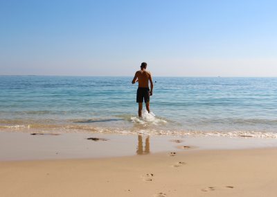 Schwimmen Ende Oktober am Praia de Galapinhos