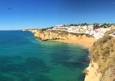 Carvoeiro an der Algarve