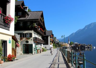 Früh am Morgen wirkt der Ort noch etwas verschlafen!