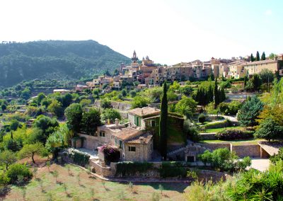 Panorama vom Bergdorf Valldemossa