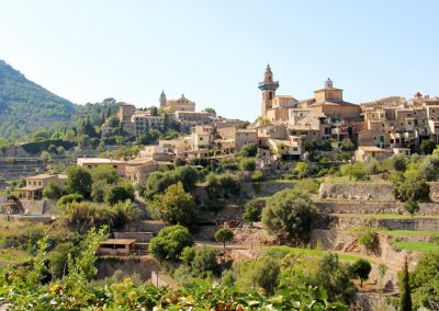 Panorama vom Bergdorf Valldemossa